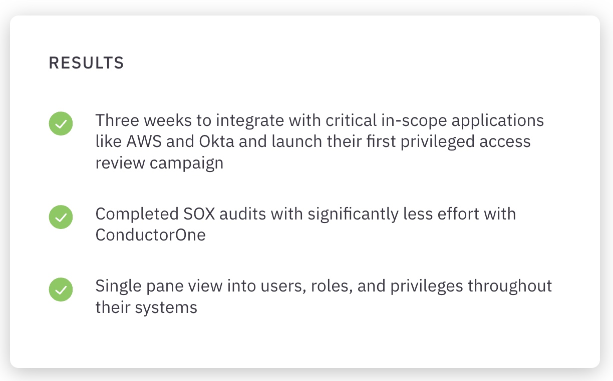 Access governance platforms
