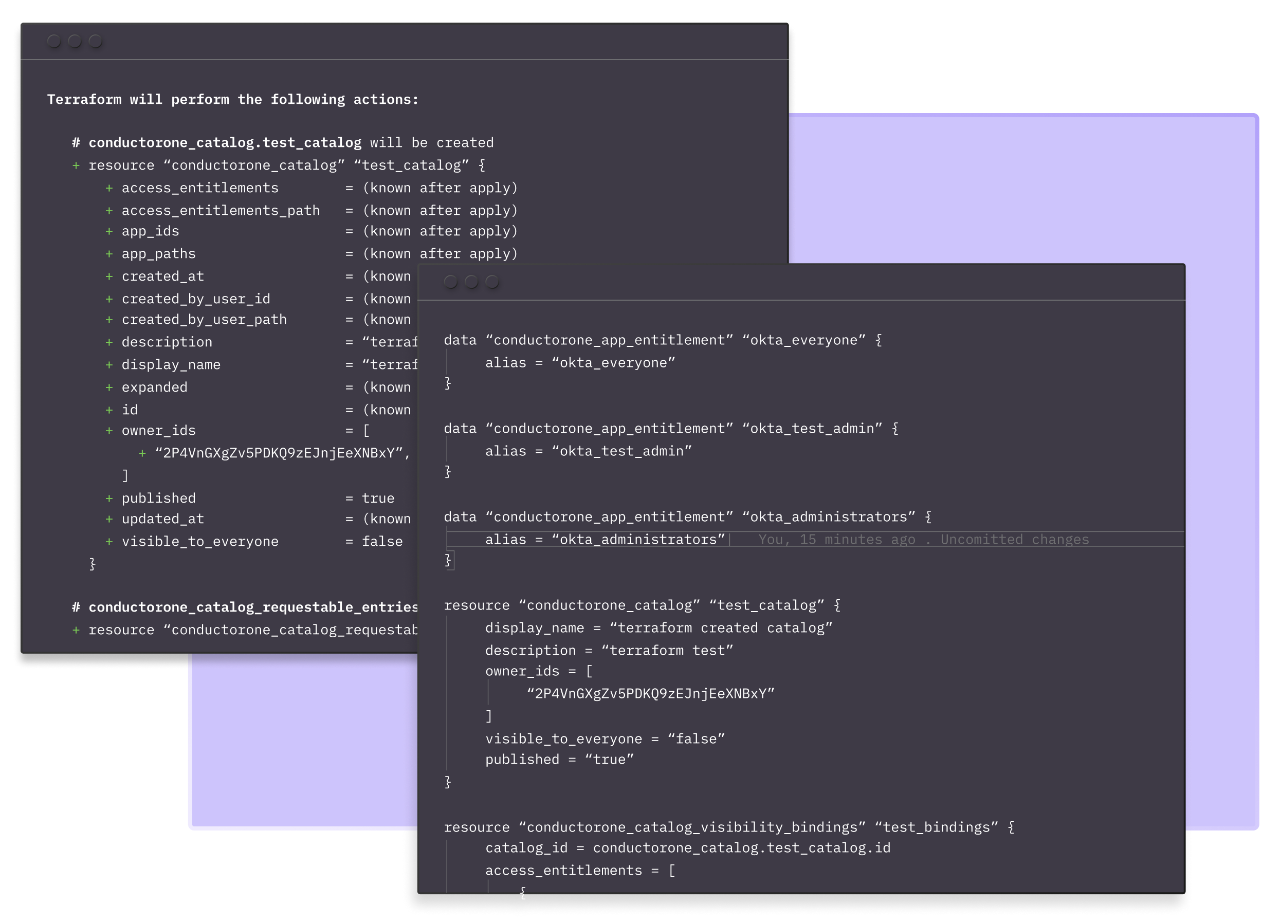 Access management as code