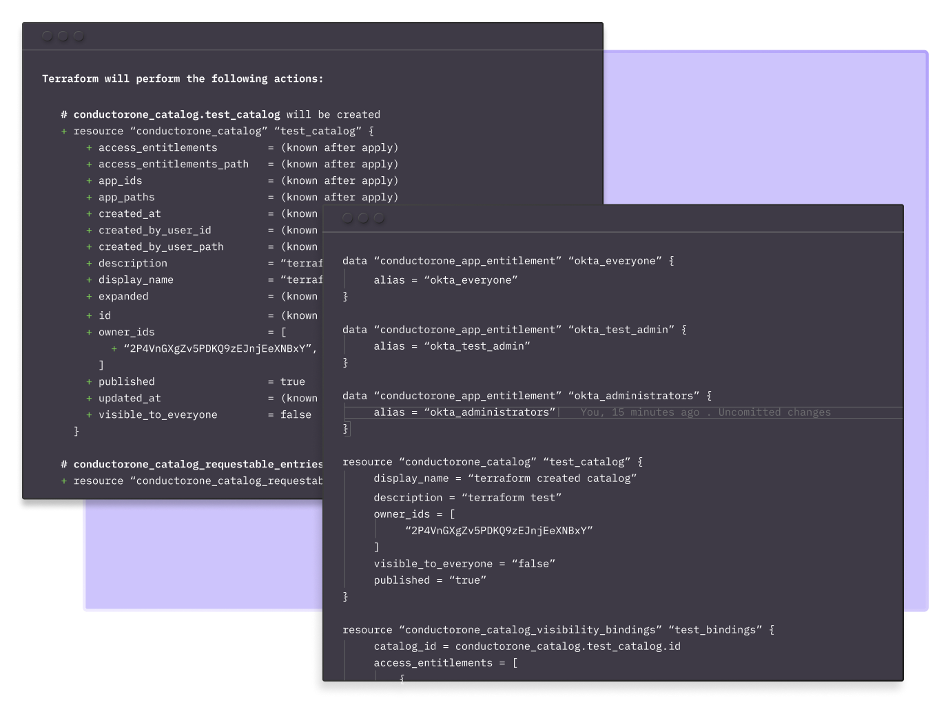 Access management as code