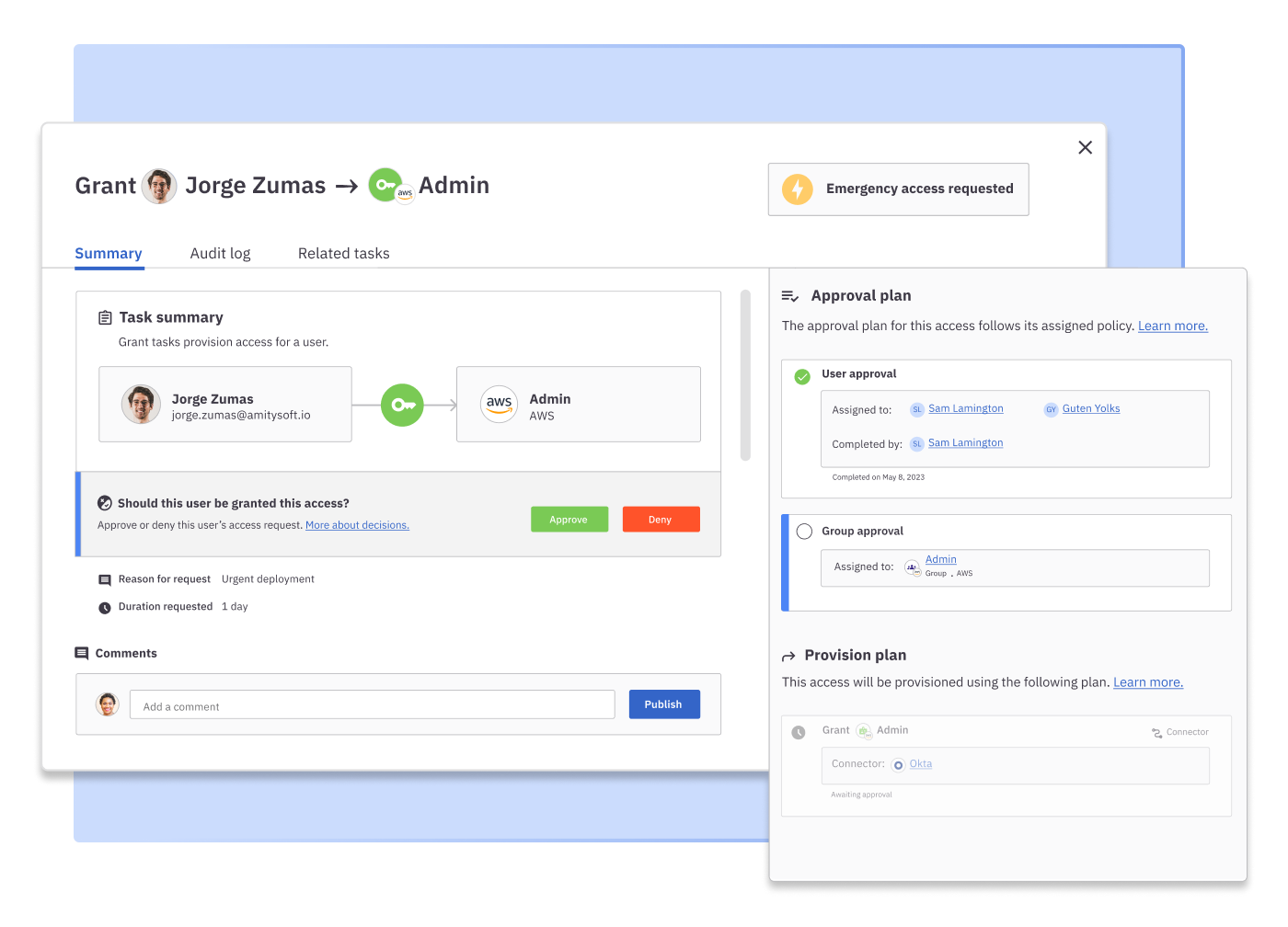 Temporary elevated access