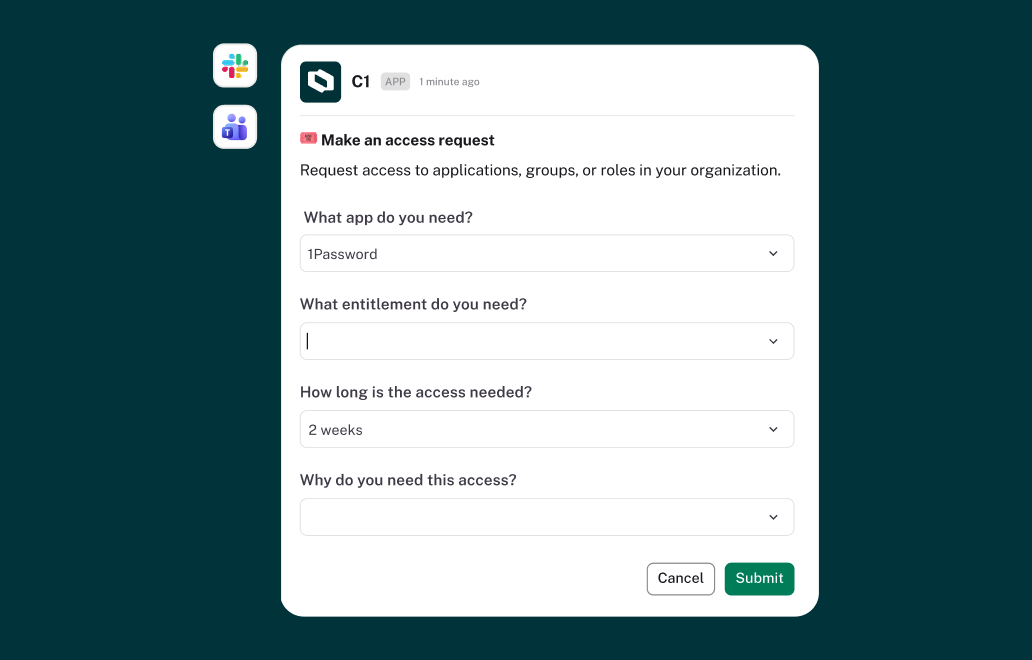 Keep users and agents productive with self-service access