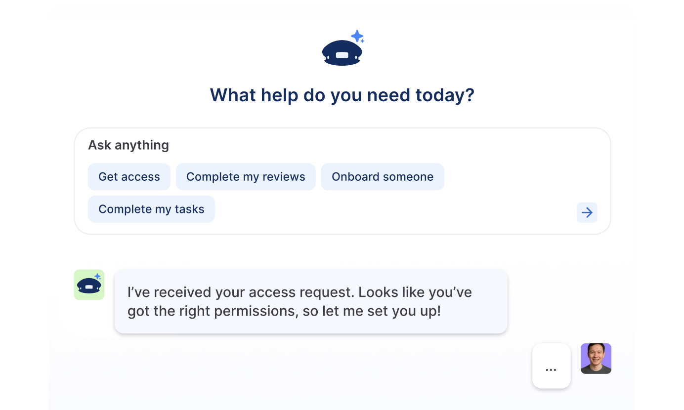 C1's autonomous AI agents scale your security team by managing requests and reviews based on your security policies, providing in-line risk assessments, and taking the pain out of governance.