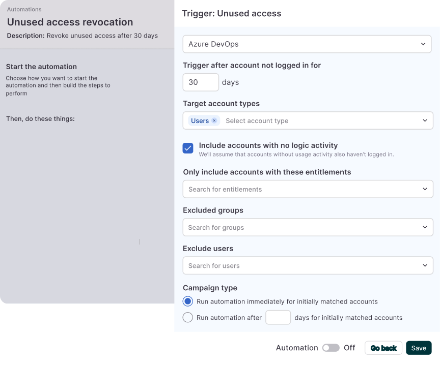 Eliminate unused access