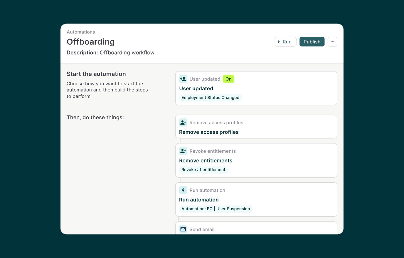 Streamline lifecycle management from end to end