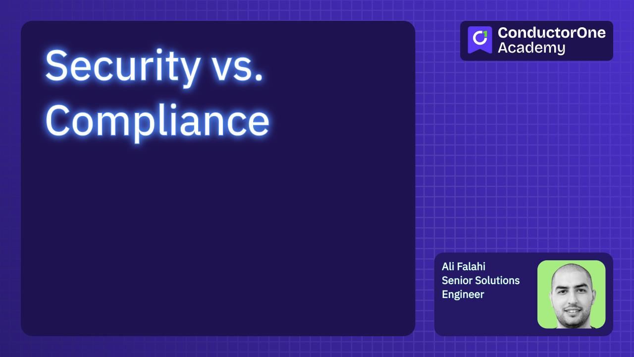 Security vs. Compliance