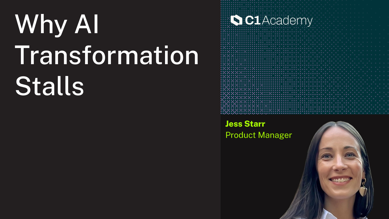 Why AI Transformation Stalls