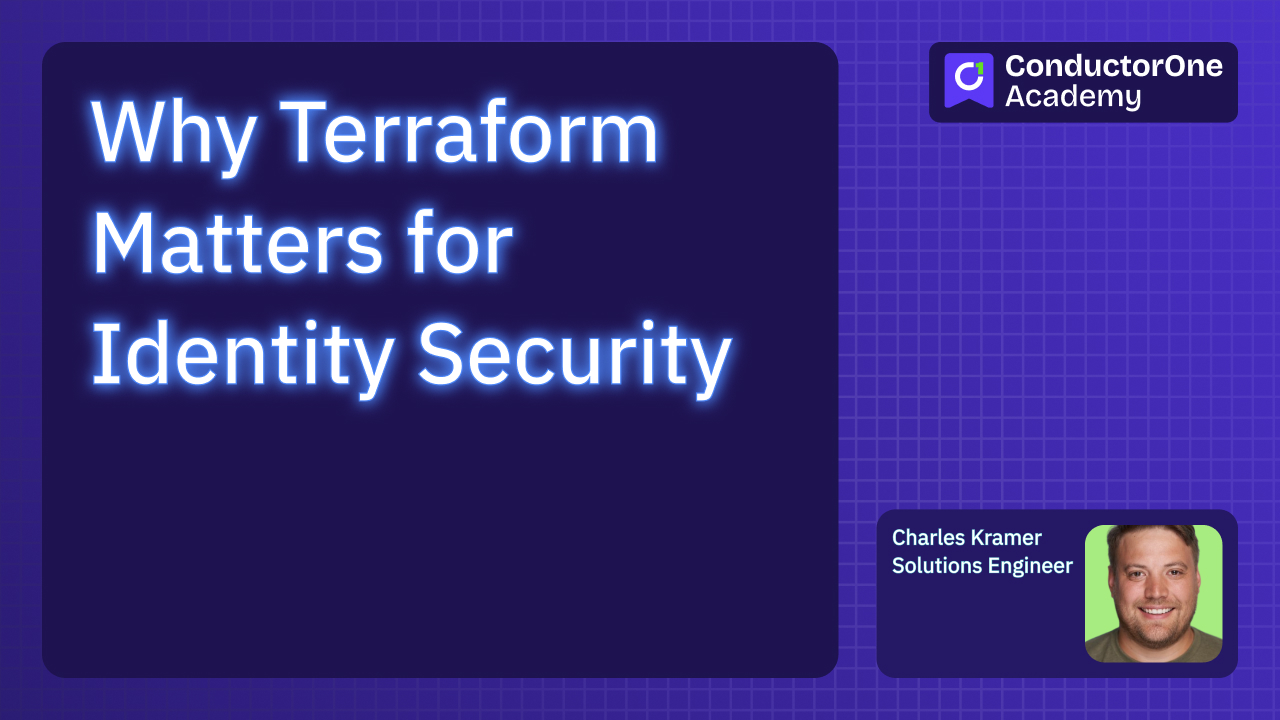 Why Terraform Matters for Identity Security