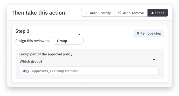 Configure policy-driven access controls