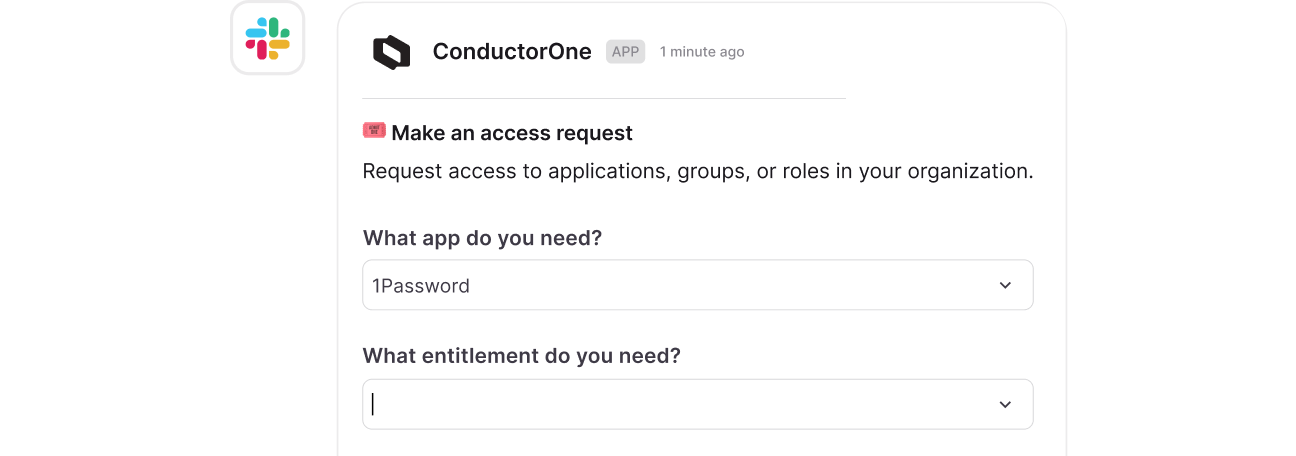 Self-service access requests