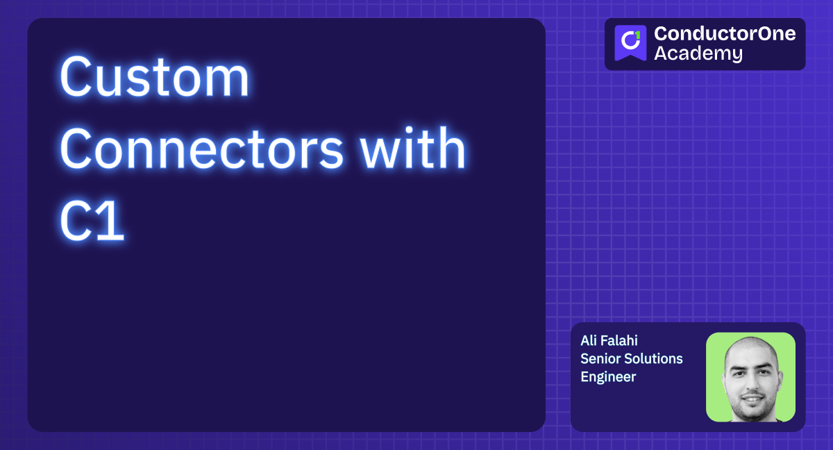 Custom Connectors with C1