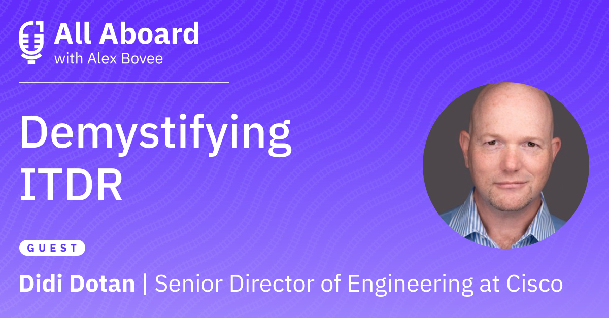 Demystifying ITDR with Didi Dotan