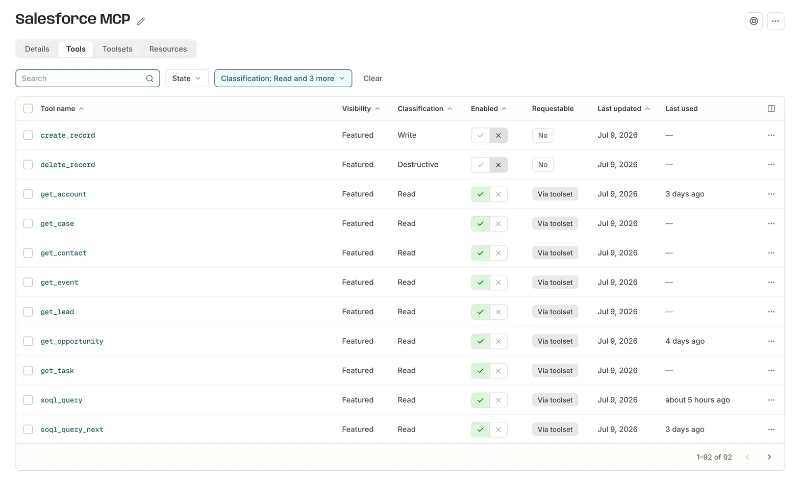 New AI tools, governed in minutes.