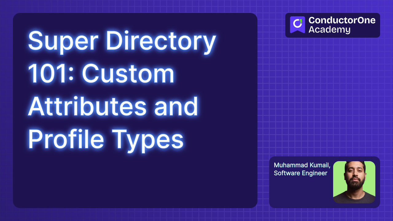 Super Directory 101: Custom Attributes and Profile Types